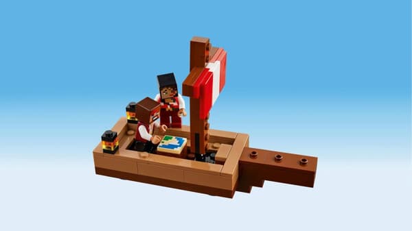 LEGO Minecraft 21259 merirosvolaiva risteily kalmari kameli 2x merirosvo