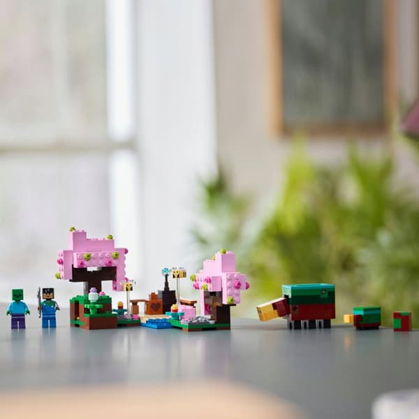 LEGO Minecraft 21260 Cherry Garden Sunny Zombie 2x Bee 2x Sniffer
