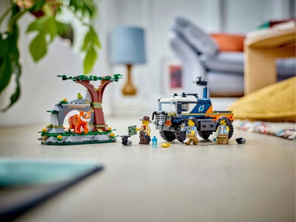 Lego City 60426 Jungle Explorer terrängfordon 3 figurer tigertillbehör