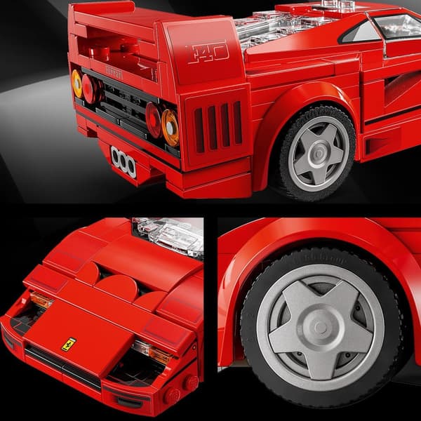 LEGO Speed Champions 76934 Ferrari F40 rød bil