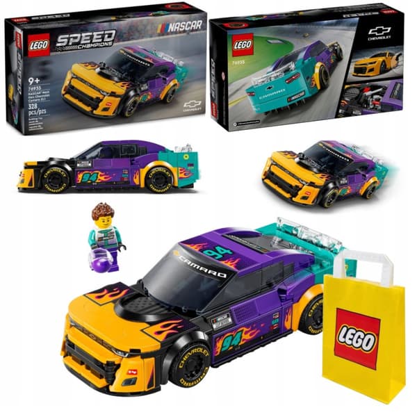 LEGO Speed Champions 76935NASCAR Chevrolet Camaro ZL1 næste generation