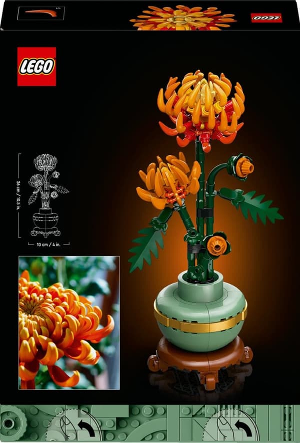 LEGO ICONS 10368 krysanteemi
