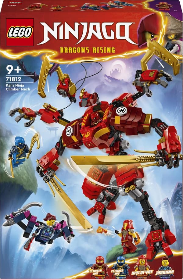 LEGO NINJAGO 71812 Kain kiipeilyninjakone