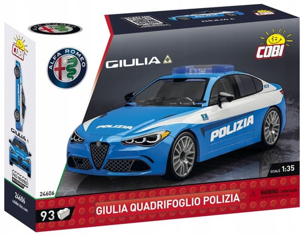 COBI 24606 ALFA ROMEO Giulia Quadrifoglio Polizia politibil