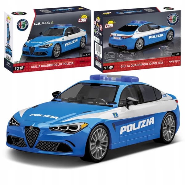 COBI 24606 ALFA ROMEO Giulia Quadrifoglio Polizia politibil