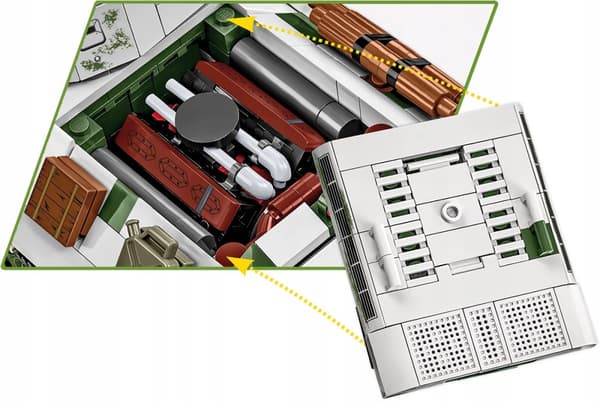 Military Blocks COBI 2595 H T-34/76 mod. 1941/42 Neuvostoliiton panssarivaunu