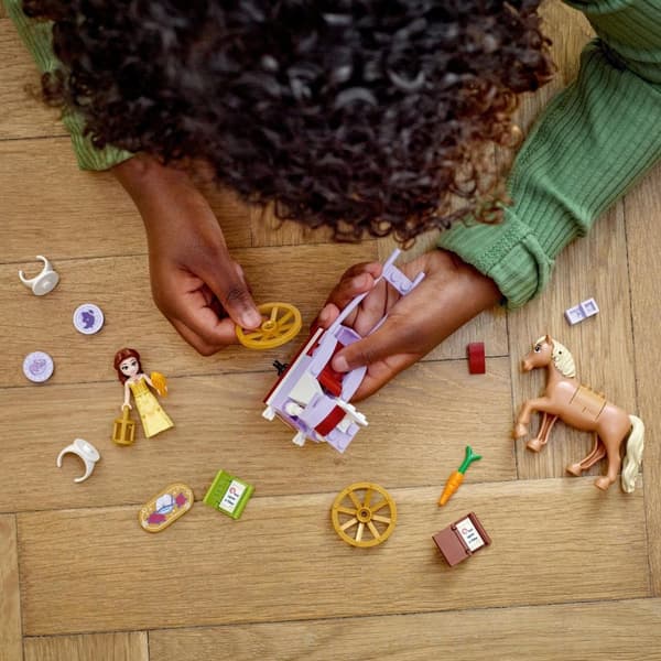 LEGO Disney 43233 Skønheden og Udyret Vogn og hest. Prinsesse