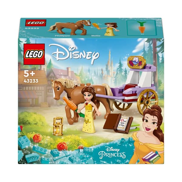 LEGO Disney 43233 Skønheden og Udyret Vogn og hest. Prinsesse