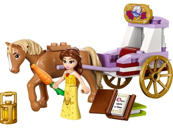 LEGO Disney 43233 Skønheden og Udyret Vogn og hest. Prinsesse