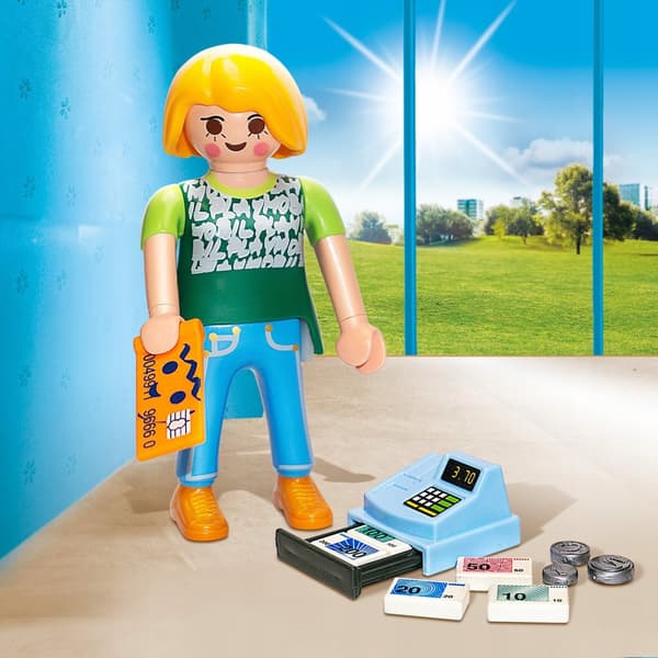 706851 Playmobil Kassörfigur Stadsförsäljare