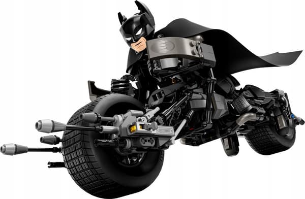 LEGO DC BATMAN 76273 RAKENNETTU BATMAN-FIGURO & LPYÖRÄ Batpod-moottori