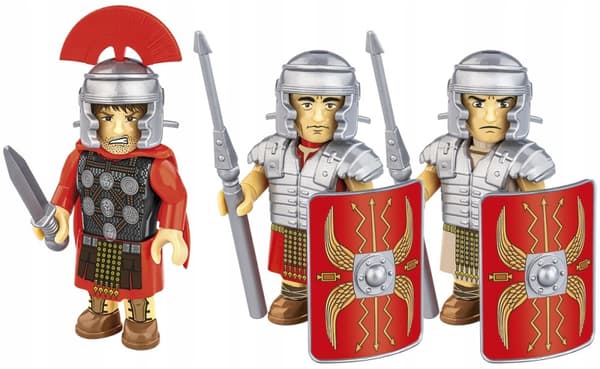 COBI 20067 Roman Empire Romans Figuurit 2x legioonalainen 1x sadanpäällikkö.