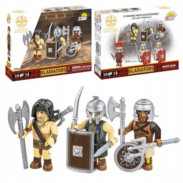 COBI 20066 Roman Empire Gladiators 3 Warrior Figuuria
