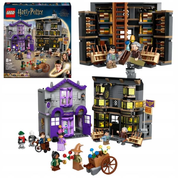 LEGO Harry Potter 76439 Ollivanders butik & Madam Malkins butik