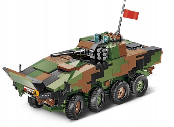 COBI BLOKKE 2629 Polsk pansret mandskabsvogn KTO Rosomak 666 El.