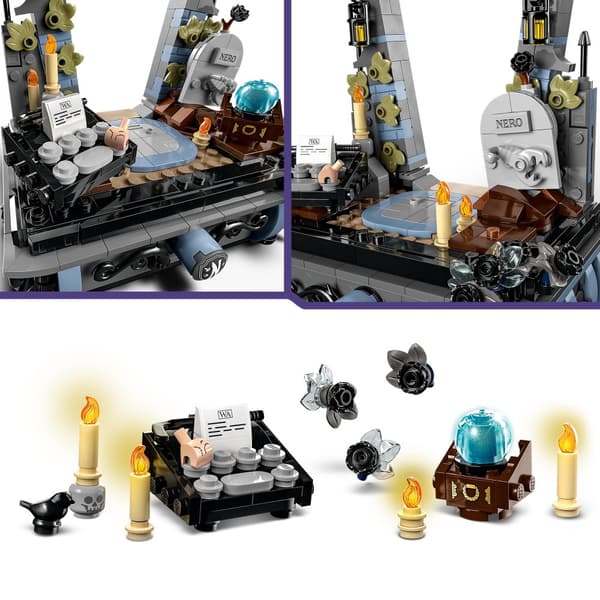 LEGO Wednesday Addams 76780 Nevermore Academy Gate 2 i 1 tilbehør