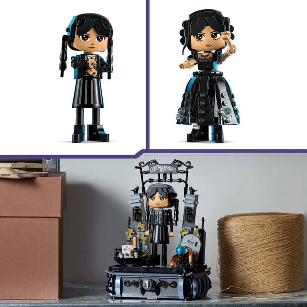LEGO Wednesday Addams 76780 Nevermore Academy Gate 2 i 1 tilbehør