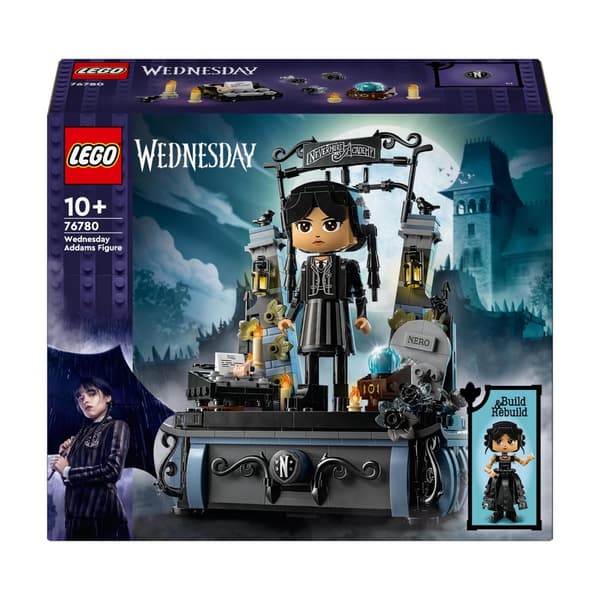LEGO Wednesday Addams 76780 Nevermore Academy Gate 2 i 1 tilbehør