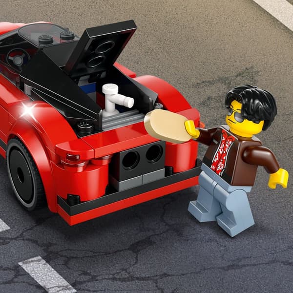 LEGO CITY 60448 Rød sportsvogn