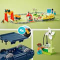 Miniatyrbillede 9 af 11: LEGO Duplo 10428 Large Interactive City Train Station lyser lyde