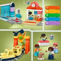 Miniatyrbillede 10 af 11: LEGO Duplo 10428 Large Interactive City Train Station lyser lyde