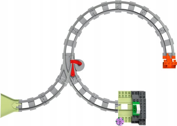 LEGO Duplo 10425 Jernbanetunnel og spor - udvidelsessæt