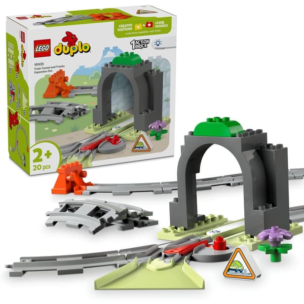 LEGO Duplo 10425 Jernbanetunnel og spor - udvidelsessæt