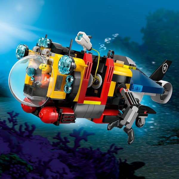 LEGO City 60462 Helikopter Brandbil Ubåt Modulära delar