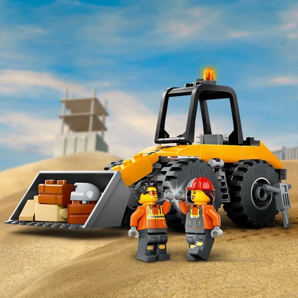 LEGO City 60450 Gul hjullæsser konstruktion Jackhammer murbrokker