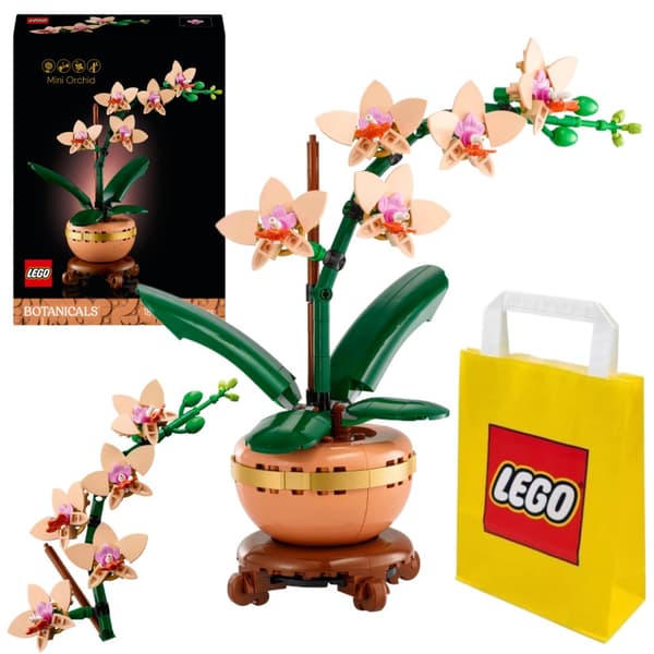 LEGO Small ORCHID 10343 Kasvitieteellinen kokoelma - Pienet orkideakukat -kuvakkeet