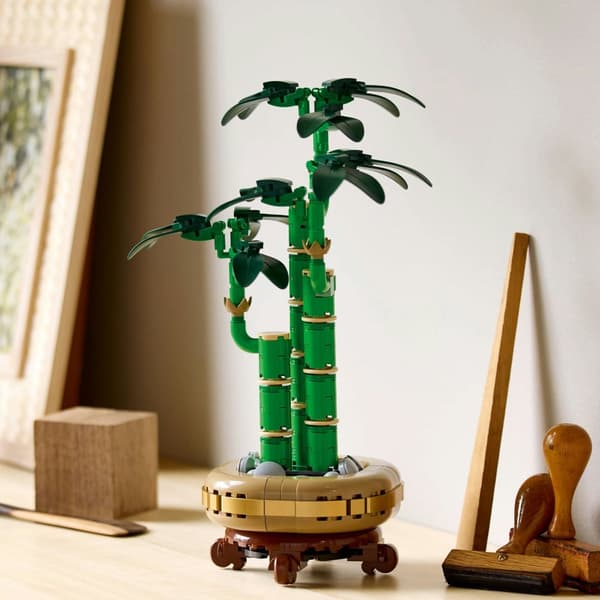 LEGO 10344 ICONS Kasvit Dracaena sandera Ruukkukukat Bambu Uusi