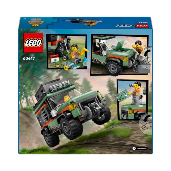 LEGO City 60447 4x4 vuoristoauton vinssiauto