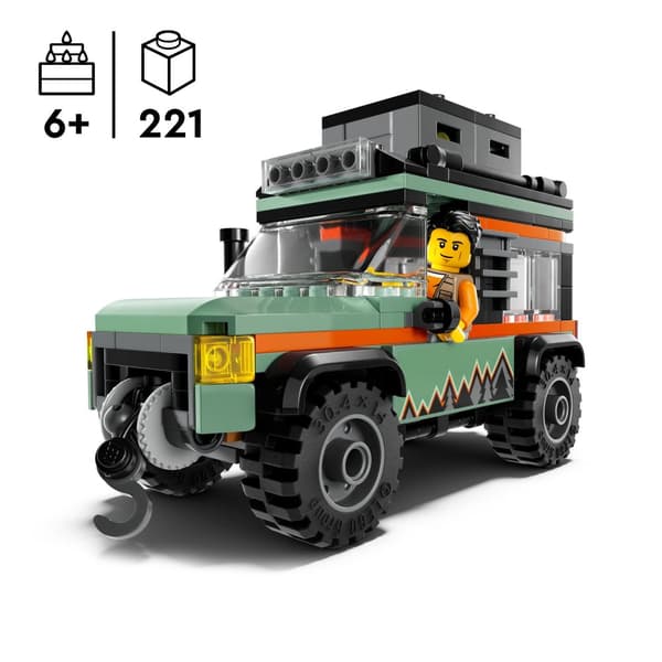 LEGO City 60447 4x4 vuoristoauton vinssiauto
