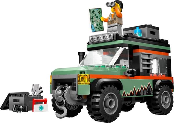 LEGO City 60447 4x4 vuoristoauton vinssiauto