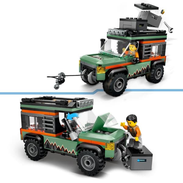 LEGO City 60447 4x4 vuoristoauton vinssiauto