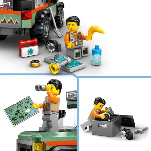 LEGO City 60447 4x4 vuoristoauton vinssiauto