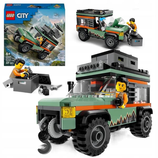 LEGO City 60447 4x4 vuoristoauton vinssiauto