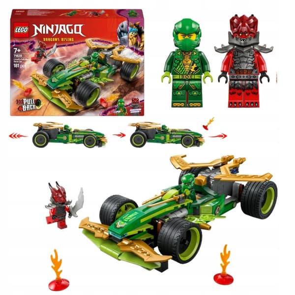 LEGO Ninjago 71828 Lloyd's Pull-Back racerbil