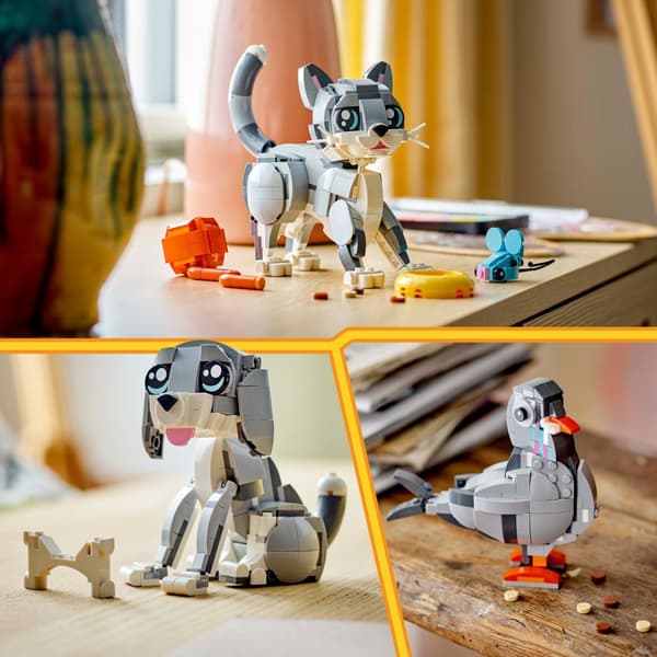 LEGO Creator 3-i-1 31163 Drilleri Kat Hund Due Bevægelige dyredele