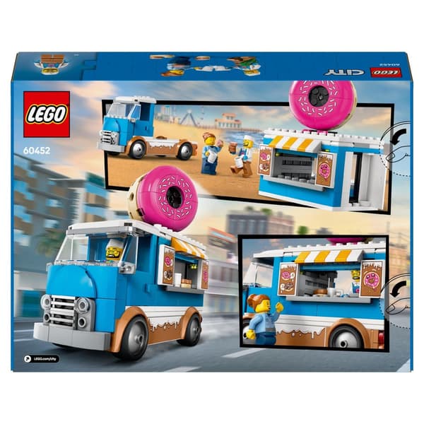 LEGO City 60452 City Donut Truck - Mobile Donut Shop makeiset