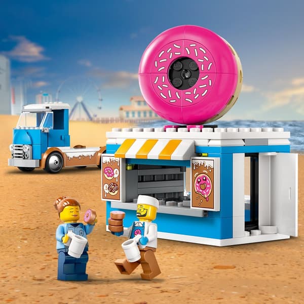 LEGO City 60452 City Donut Truck - Mobile Donut Shop makeiset