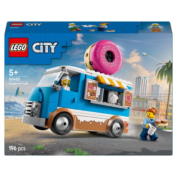 LEGO City 60452 City Donut Truck - Mobile Donut Shop makeiset