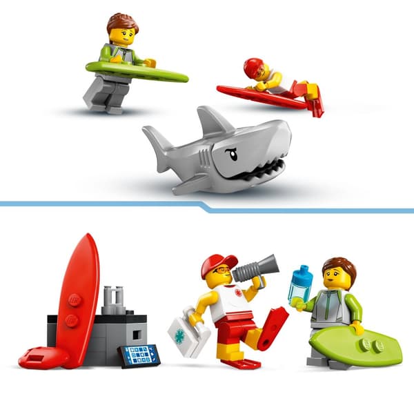 LEGO CITY 60453 Livredder Van City Beach Vehicle