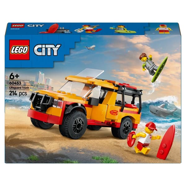 LEGO CITY 60453 Livredder Van City Beach Vehicle