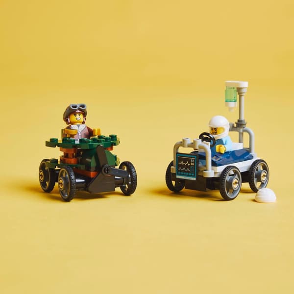 LEGO 60459 City - Kilpailijasetti: Lentokone vs. sairaalasänky kaupunki