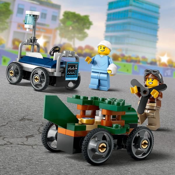 LEGO 60459 City - Kilpailijasetti: Lentokone vs. sairaalasänky kaupunki