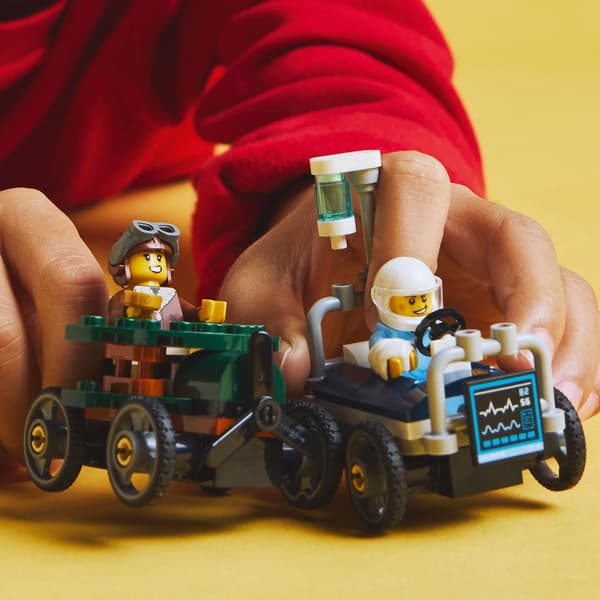 LEGO 60459 City - Kilpailijasetti: Lentokone vs. sairaalasänky kaupunki