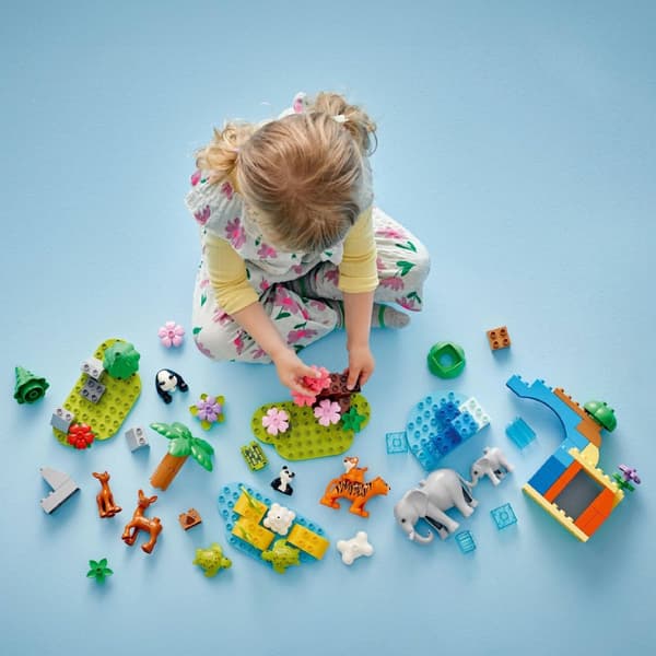 LEGO Duplo 10446 vilda djurfamiljer 3 i 1 nytt 2+ stort set