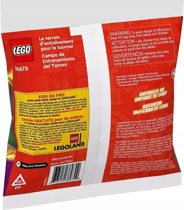 LEGO NINJAGO Tournament Training Grounds 30675 Nyhet