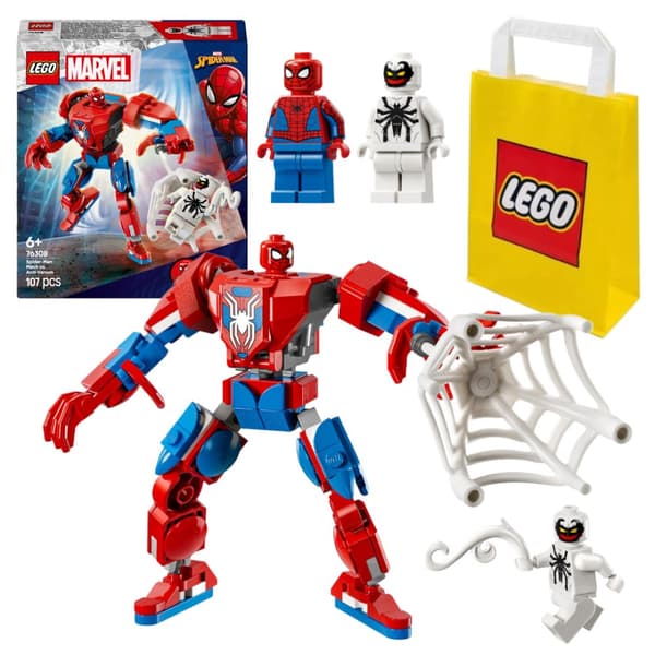 LEGO Super Heroes 76308 Spider-Man Mech vs. Anti-Venom Marvel Spiderman